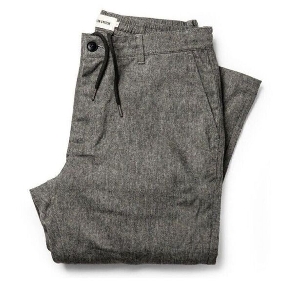 Taylor Stitch The Carmel Pant In Charcoal Gray Birds Eye Wool Men’s Variety - Picture 9 of 12